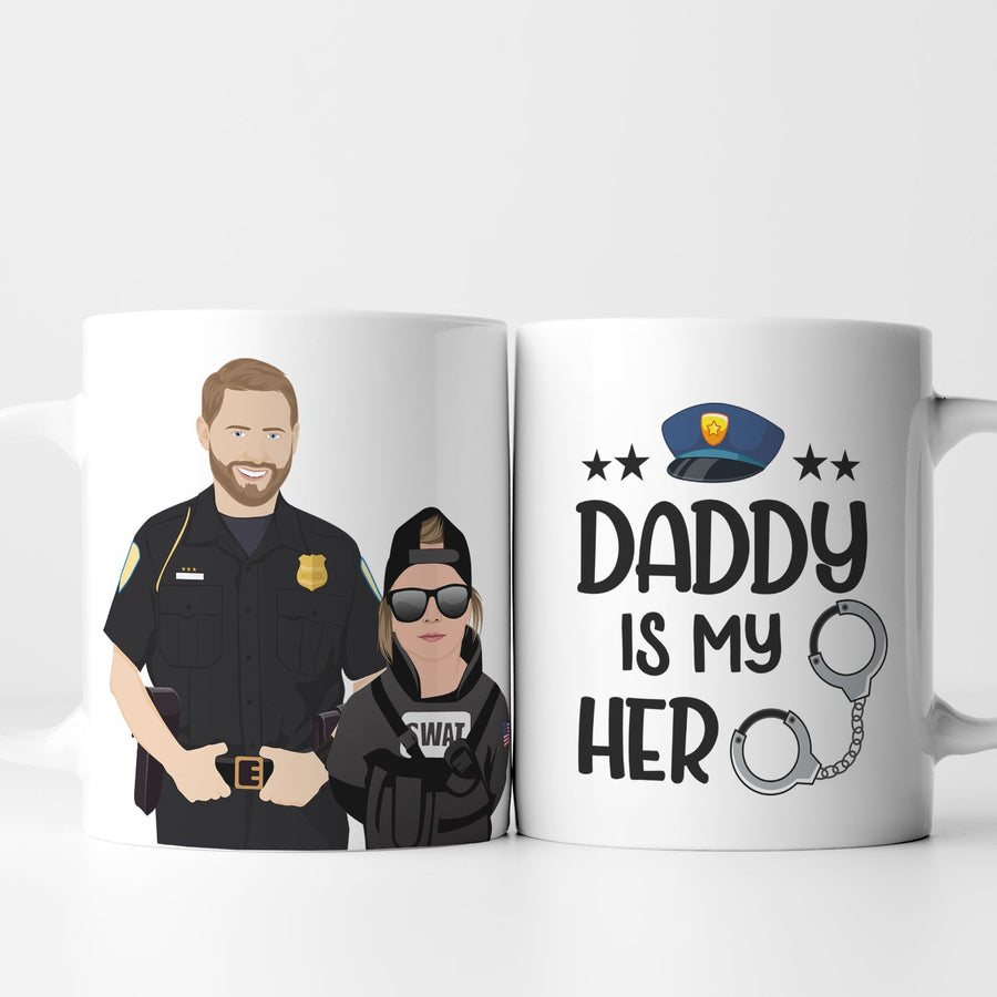 Personalized Police Premium Mug