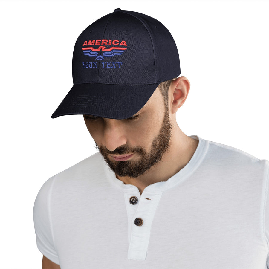 Four Sides Embroidered Baseball Caps