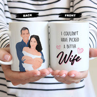 Picked Best Wife Premium Mug Personalized