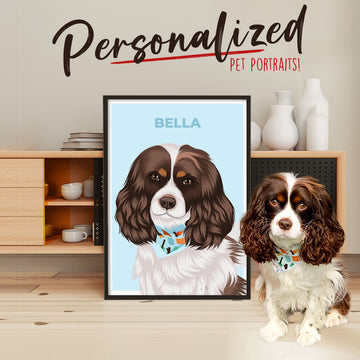 Custom Dog Premium Portraits