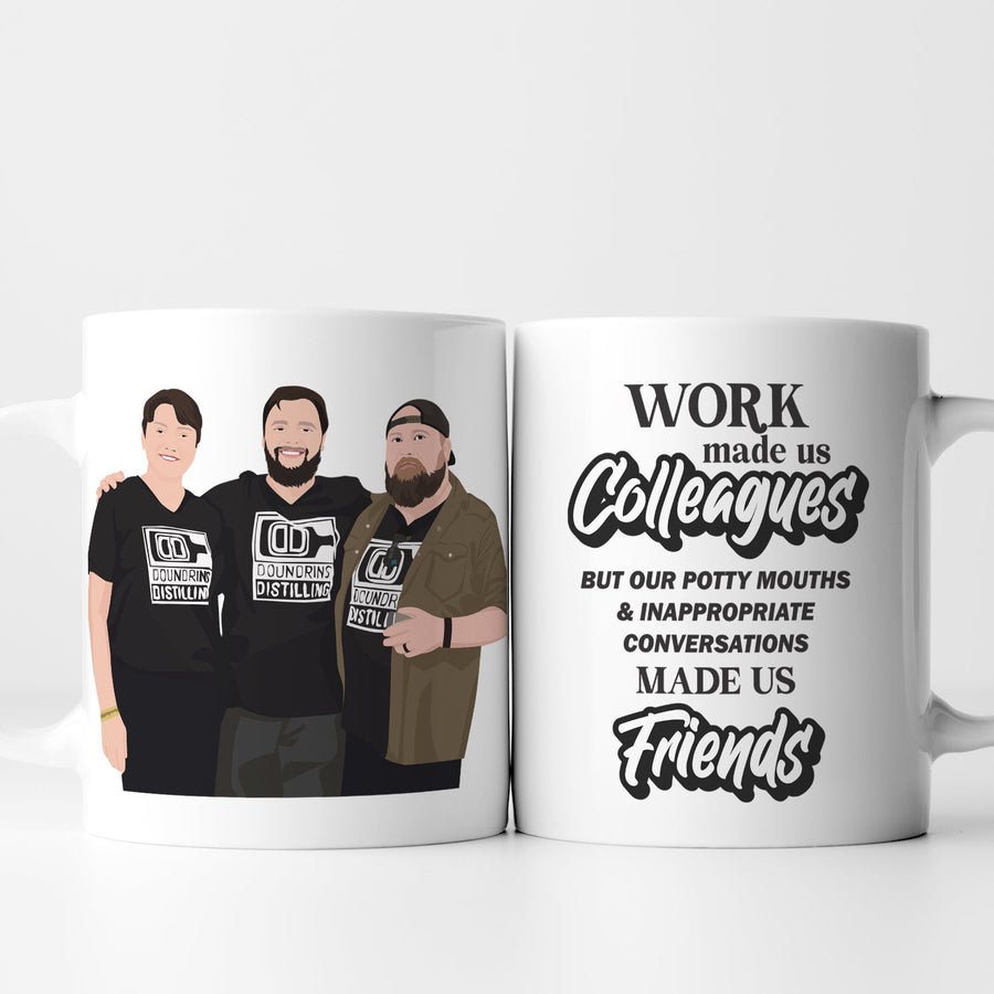 Premium personalized Colleagues Mug