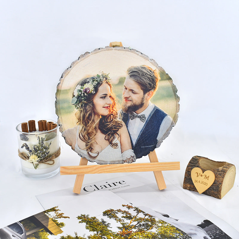 Customized Photo Wood Chip Painting