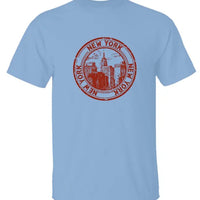 City Landmarks Stamps T-Shirt