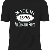 All Original Parts - Customized Year T-shirt