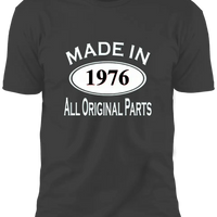 All Original Parts - Customized Year T-shirt