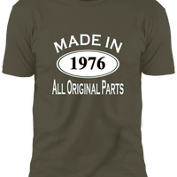 All Original Parts - Customized Year T-shirt