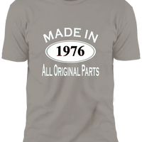 All Original Parts - Customized Year T-shirt