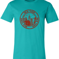 City Landmarks Stamps T-Shirt