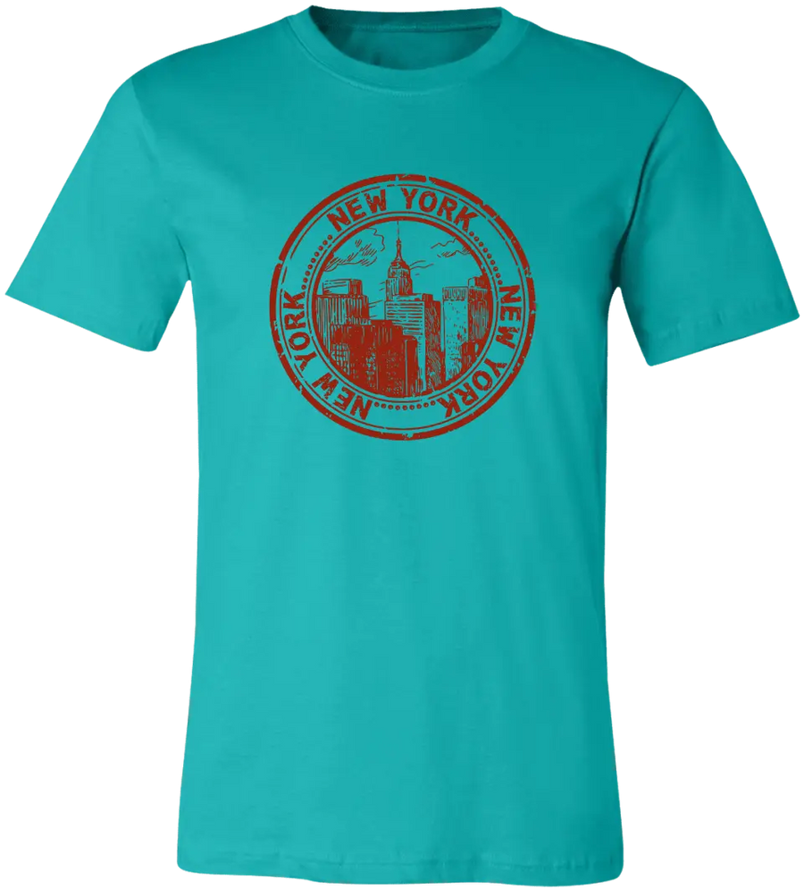 City Landmarks Stamps T-Shirt