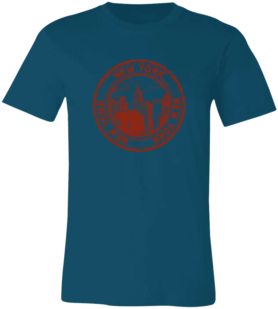 City Landmarks Stamps T-Shirt