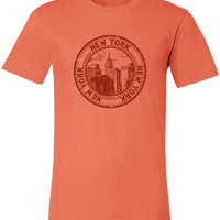 City Landmarks Stamps T-Shirt