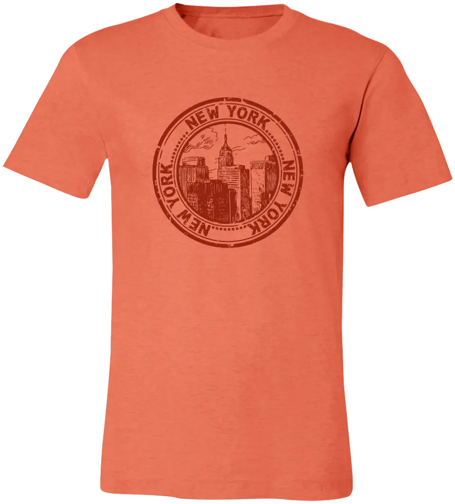 City Landmarks Stamps T-Shirt