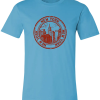 City Landmarks Stamps T-Shirt