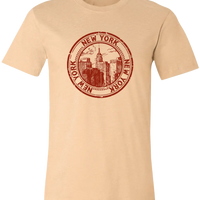 City Landmarks Stamps T-Shirt