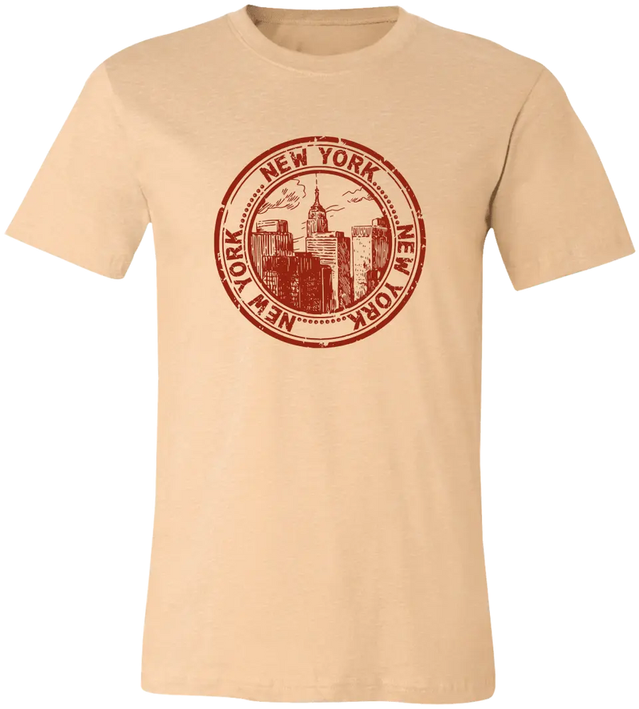 City Landmarks Stamps T-Shirt