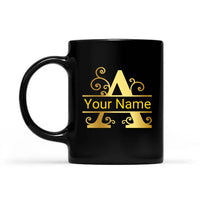 Personalized Initial & Name Mug Monogram Mug