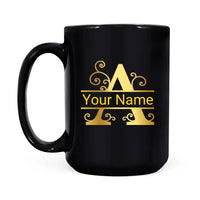 Personalized Initial & Name Mug Monogram Mug