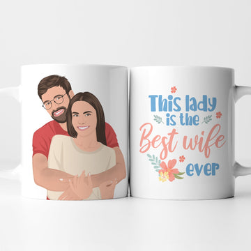 Best Wife Ever Premium Mug Personalized