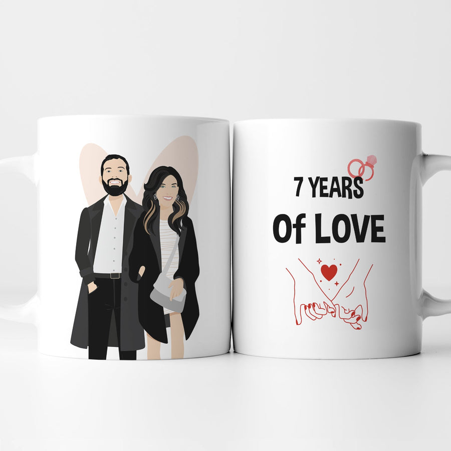 Personalized Anniversary Year Premium Mug