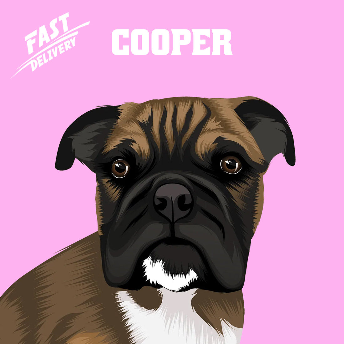 Custom Premium Cartoon Pet Portraits - Digital