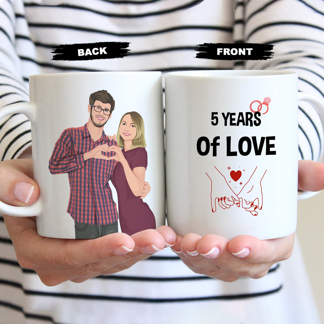 Personalized Anniversary Year Premium Mug