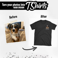 Custom Dog Dad T-Shirt Personalized