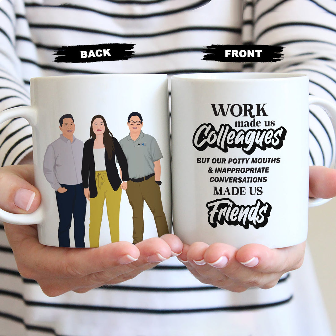 Premium personalized Colleagues Mug