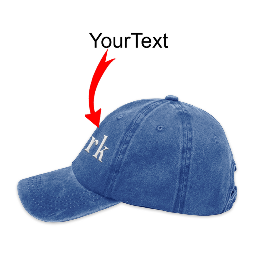 Custom Embroidery Hat: Personalize Your Style with Multicolor Adjustable Baseball Cap