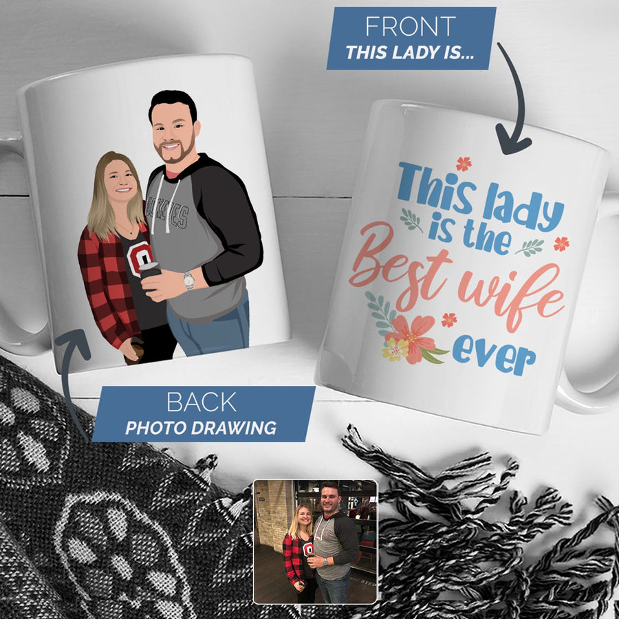 Best Wife Ever Premium Mug Personalized