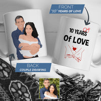 Personalized Anniversary Year Premium Mug