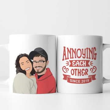 Personalized Couples Premium Mug