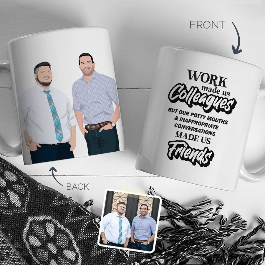 Premium personalized Colleagues Mug