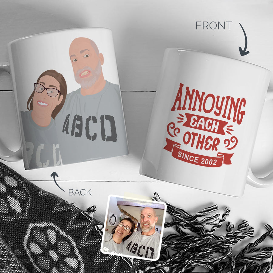 Personalized Couples Premium Mug