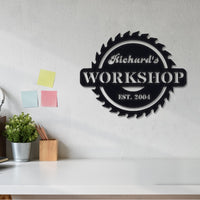 Customizable Workshop Sign with Established Year