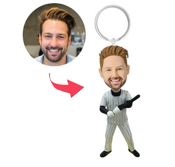 Custom Bobblehead Key Chain