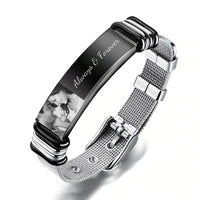 Custom Photo Engraved Bracelet