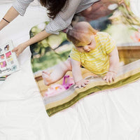 Custom Fleece Photo Blanket