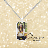 Personalized photo Necklace