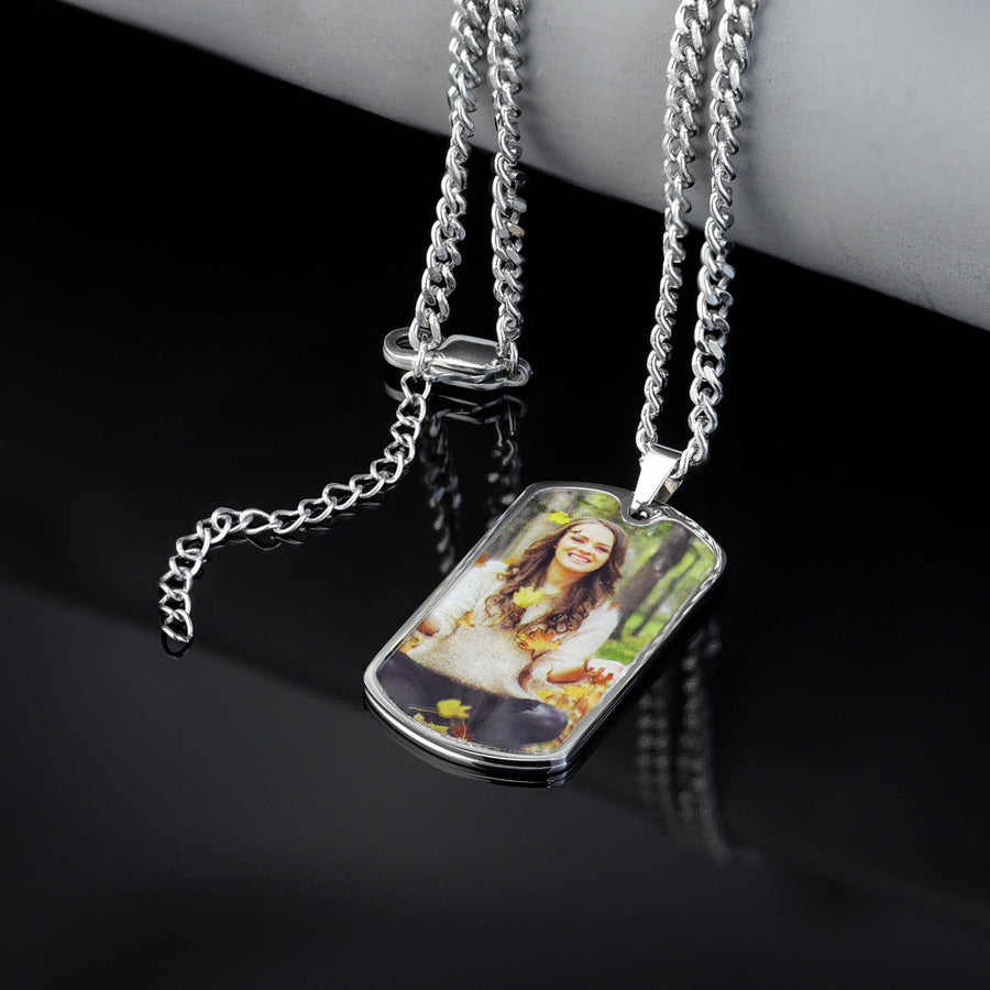 Personalized photo Necklace