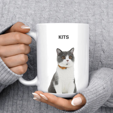 Personalized Pet Portrait Mug