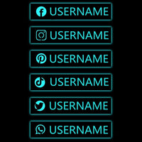 Personalized Gamer Tag for Twitch Wall Lamp Custom Wooden LED USB Night Light Remote Control to Change Color Gamer Tag Neon Sign