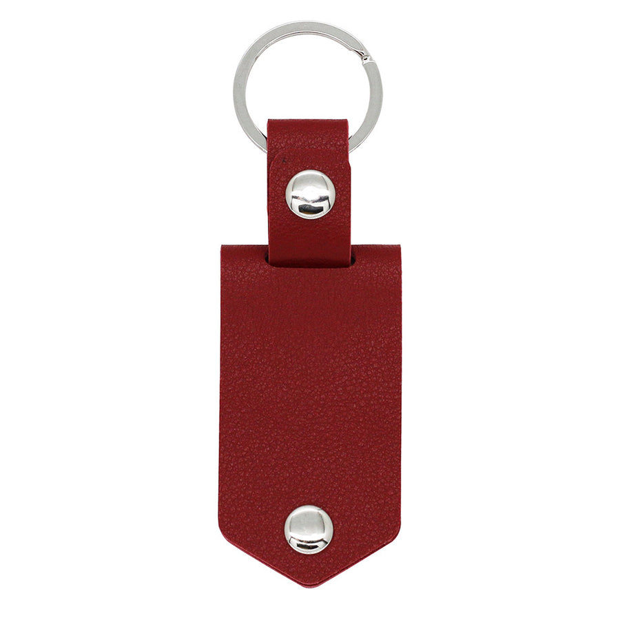 Personalized Leather Keychain