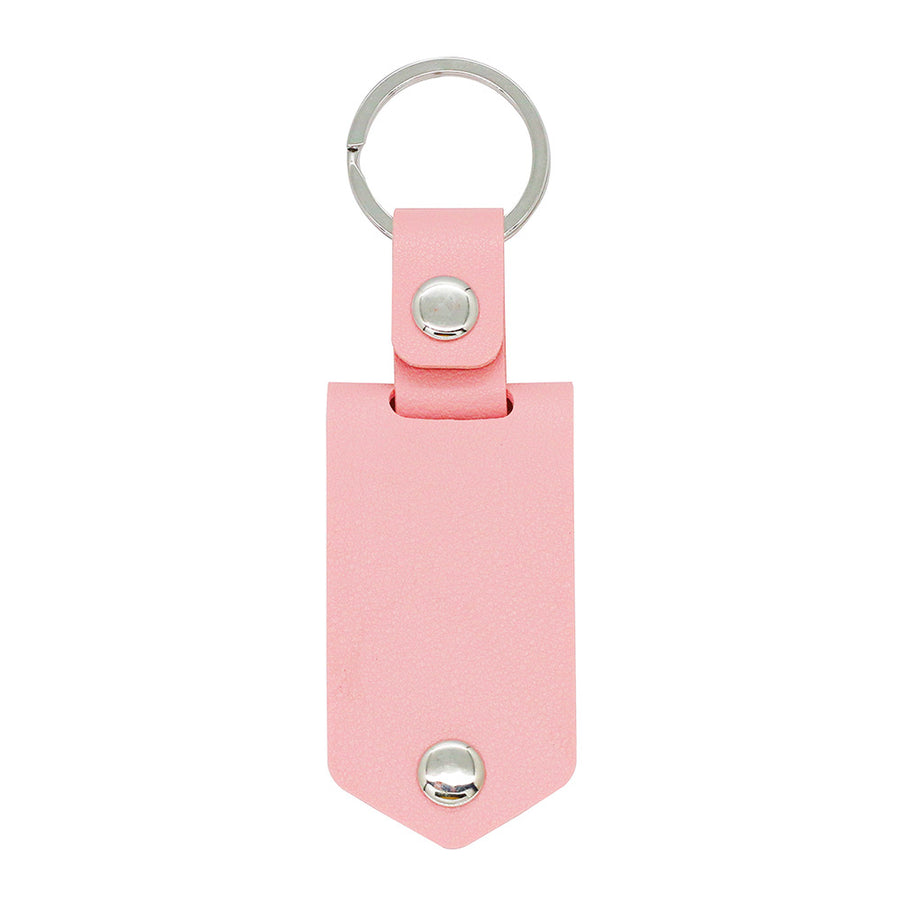 Personalized Leather Keychain