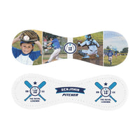 Personalized Photo Baseball with Emblem Design for Father's Day Gift